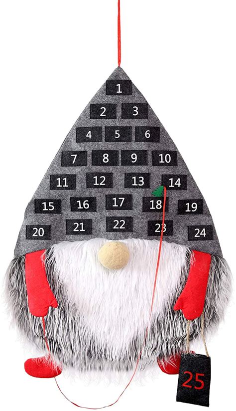 Gnome Advent Calendar With Charms - Etsy