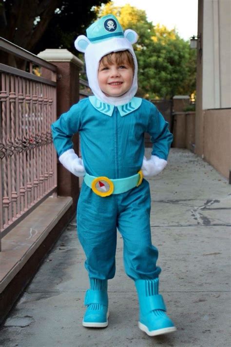 Octonauts halloween costume, Octonauts costume, Captain barnacles costume