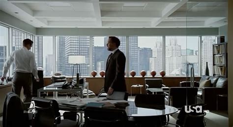 Harvey Specter's office | Law office design, Office interiors, Study office