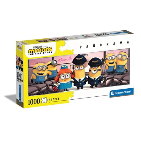 Puzzle 1000 Minions 2 Panorama De CLEMENTONI