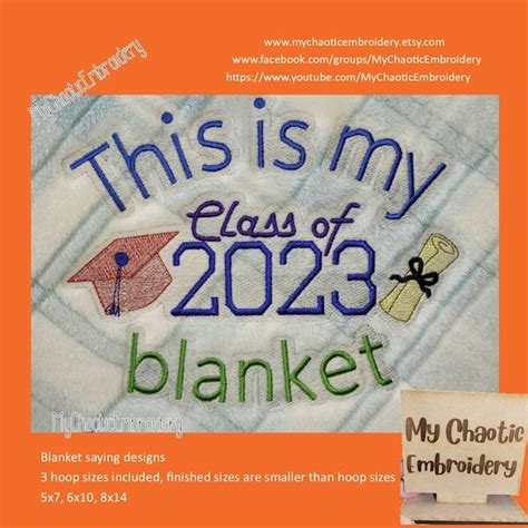 Graduation 2023 Blanket - Etsy