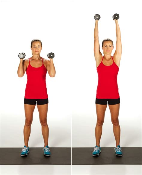 Overhead Shoulder Press | Best Arm Workout | POPSUGAR Fitness Photo 2