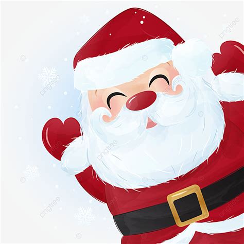 Cute Santa Claus Clipart Hd PNG, Cute Santa Claus For Christmas ...