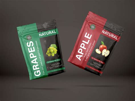 Food packaging design on Behance