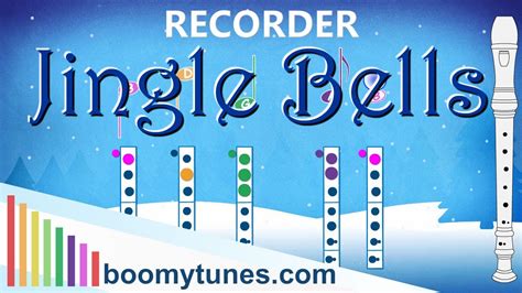 Jingle Bells - RECORDER Play Along/How to Play - YouTube
