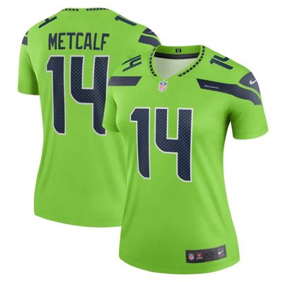 Nike Dk Metcalf Neon Green Seattle Seahawks Legend Jersey | ModeSens