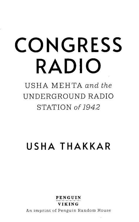 Congress Radio: Usha Mehta and the Underground Radio Station of 1942 | Exotic India Art