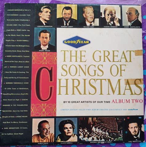 The Great Songs Of Christmas (1962, Vinyl) - Discogs