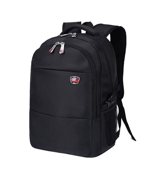 Unisex Classic Water Resistant School Backpack Fits 14Inch Laptop - A ...