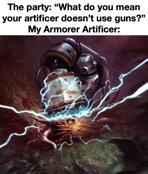 Thunder Gauntlets > Firearms : r/dndmemes