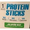 Calories in Jalapeno Heat High Protein Beef Sticks from 1st Phorm