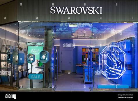 Swarovski Jewelry store in Millenia Mall Stock Photo - Alamy