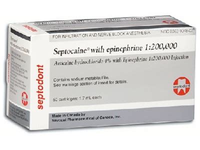 Septocaine With Epinephrine from Septodont | Dentalcompare: Top Products. Best Practices.