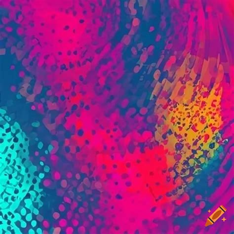 Vibrant and eye-catching pop art background