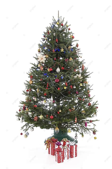 Christmas Tree Wrapped Shopping Metaphor Photo Background And Picture For Free Download - Pngtree