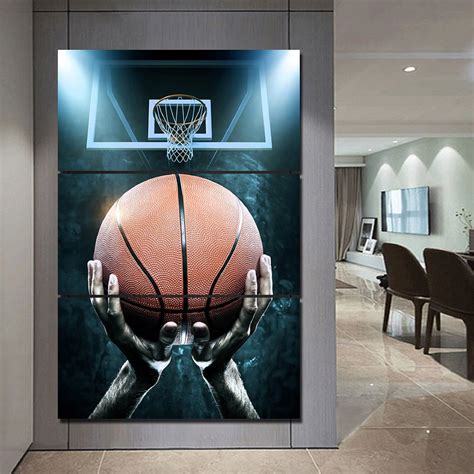 Basketball Poster Wall Art Room Decor Gift For Boys Girls | Etsy in 2021 | Wall art pictures ...