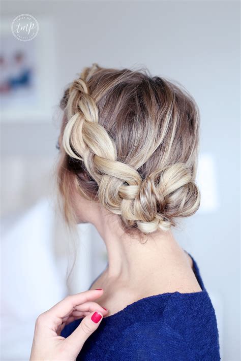 Beautiful Braided Bun-Quick Easy and Fun