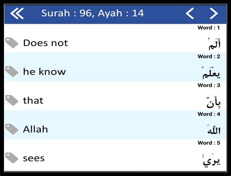 Daily Quranic verse analysis Sura 96, verse 14 - KhanwadeAbuTalib.com