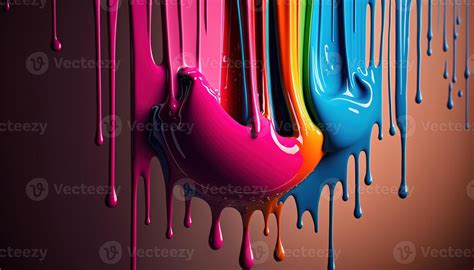 Dripping Paint Glob Art 22450845 Stock Photo at Vecteezy