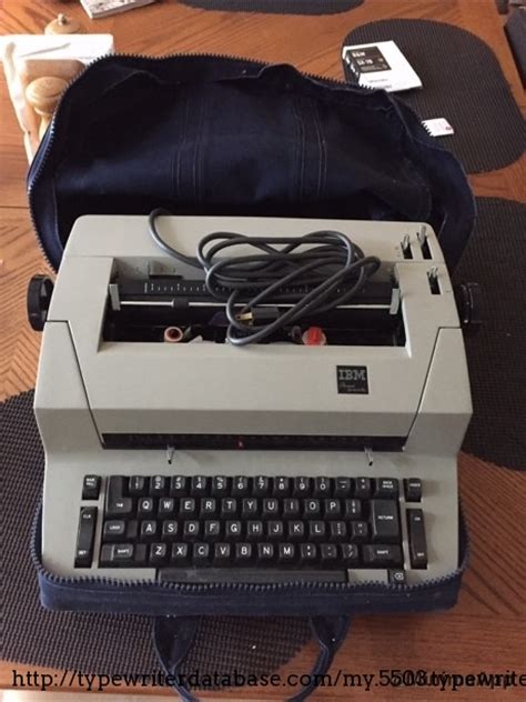 1982 IBM Personal Typewriter on the Typewriter Database