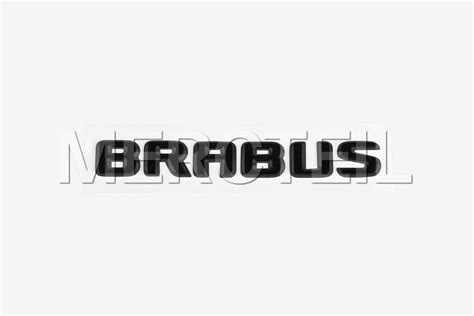 Buy the spare part BRABUS 211-000-14-SC brabus logo black