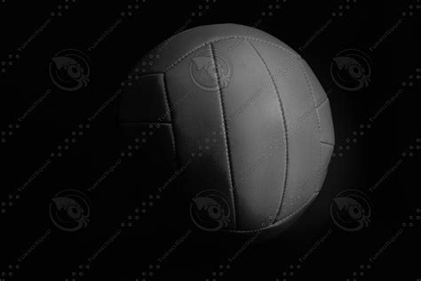 Texture jpg bw volleyball black