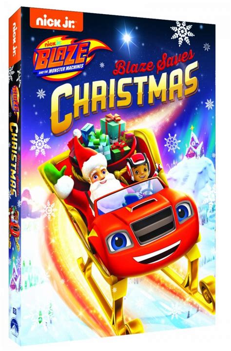 Blaze and the Monster Machines: Blaze Saves Christmas DVD!