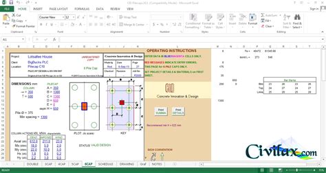 Helical Pile Design Spreadsheet — db-excel.com