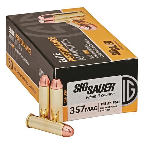 357 Magnum Revolver Ammunition