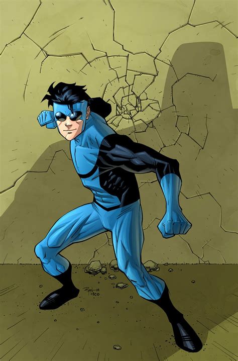 I won't lie, Invincible's blue costume looks cooler. : r/Invincible