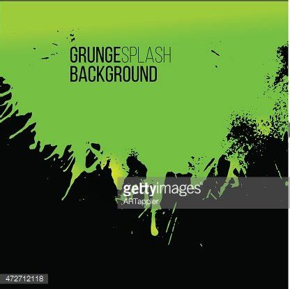 Vector Green Paint Splash Concept Stock Vector | Royalty-Free | FreeImages