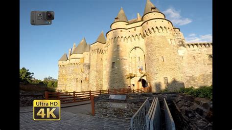 Vitré Castle In France, 4K GoPro - YouTube