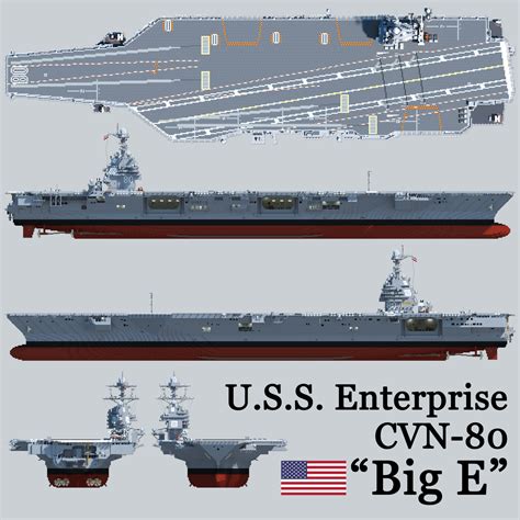 USS Enterprise CVN-80 by OneSidedBattle on DeviantArt