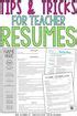 Preschool Teacher Resume Samples & Writing Guide | Resume Genius | Teaching resume, Teacher ...