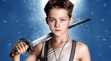 Levi Miller as Peter Pan in Pan