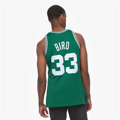 Mitchell & Ness Larry Bird Nba Swingman Jersey in Green for Men - Save ...