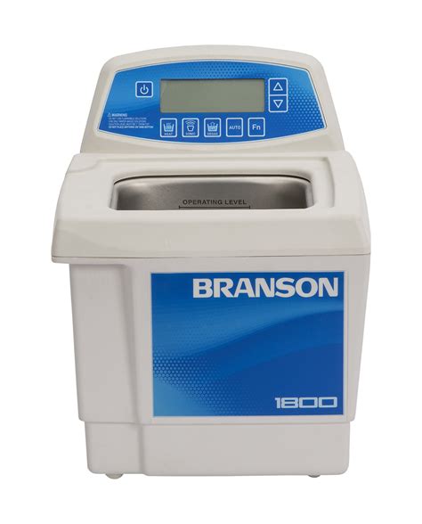 Bransonic Model 1800 Ultrasonic Cleaner, one half gallon