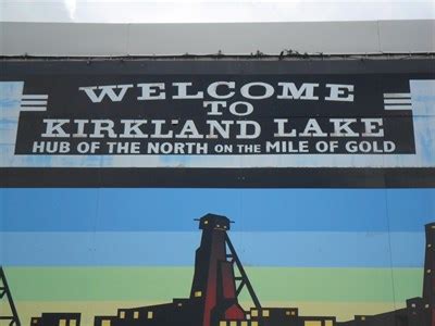 Mile of Gold - Kirkland Lake, Ontario, Canada - Murals on Waymarking.com