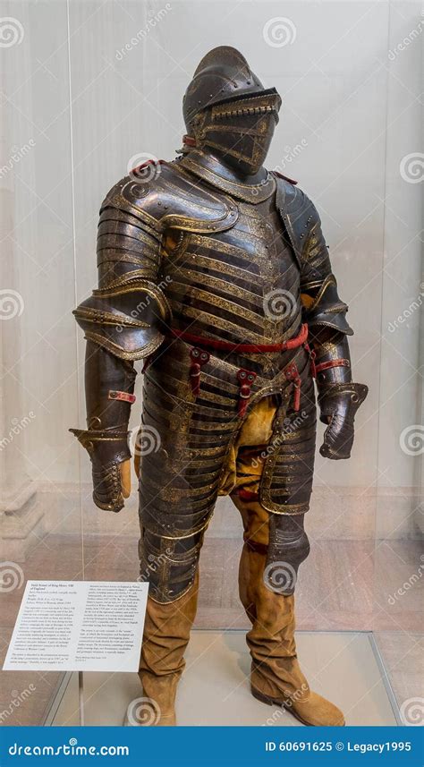 New York City the Met Henry VIII Armor Editorial Image - Image of ...