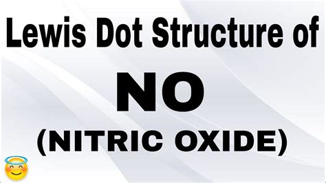 Lewis dot structure of NO molecule | Nitric Oxide structure | Inorganic ...