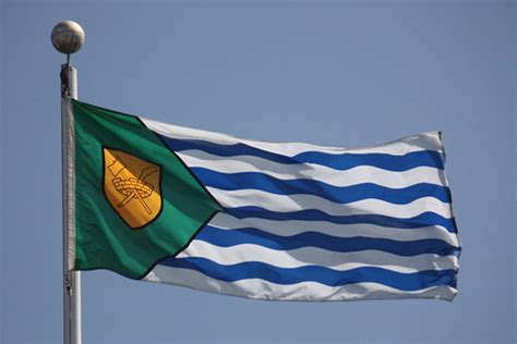 Flag of Vancouver | In Vanier Park, near downtown Vancouver | Scazon | Flickr