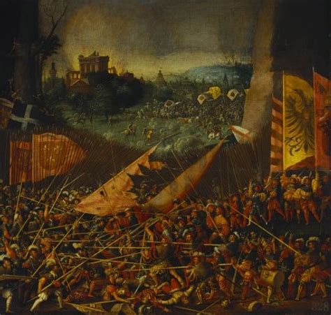 The Battle of Pavia | Royal Collection Trust | Birmingham museum of art, Painting, Historical ...