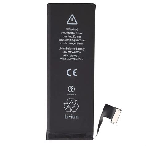 New Built in Lithium Battery Mobile Phone Battery For Iphone 5 Real ...