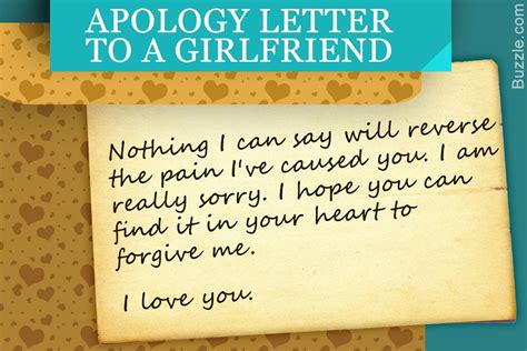 Here's How to Craft the Perfect Apology Letter to Your Girlfriend ...