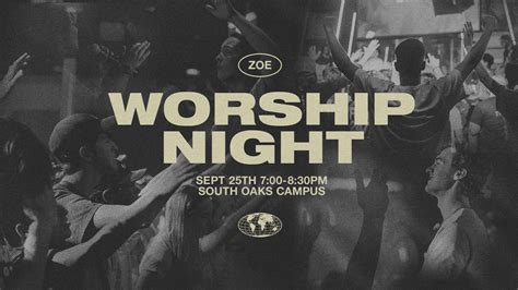 ZOE Worship Night | Fielder Church