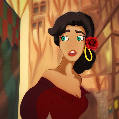 Esmeralda of the Hunchback of Notre Dame would make a great flamenco dancer. :) #Disney # ...