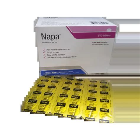 Napa 500 mg Tablet: View Uses, Side Effects, Price and Dosage - osudpotro