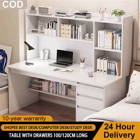 Study Table Desk Bookcase Bookshelf One Rental House 2024 Latest Model ...