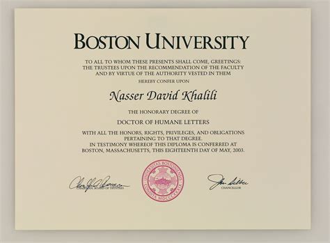 Certificates - Nasser David Khalili