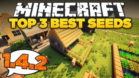 Minecraft 1.5: TOP 3 BEST SEEDS! (Temples, Awesome Mountains, Strongholds, Villages, Witches ...